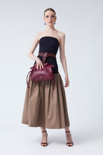 Cargar imagen en el visor de la galería, VESTIDO GRULLA MARRON