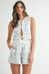THE CAPRI SHORT SET