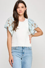 Load image into Gallery viewer, THE LACE T SHIRT