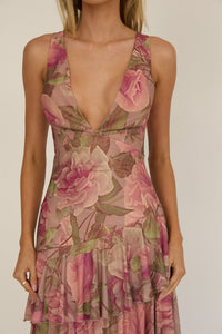 FLORAL WHISPER MAXI DRESS