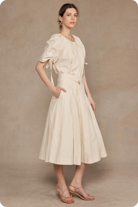 THE STRINGS MIDI SKIRT