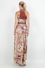 Cargar imagen en el visor de la galería, THE HALTER PRINTED DRESS