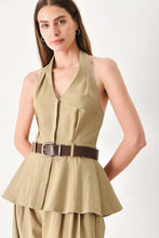 Load image into Gallery viewer, THE SAFARI  HALTER TOP