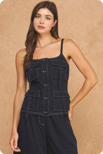 Cargar imagen en el visor de la galería, THE NAVY CARGO TOP