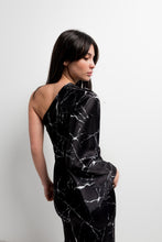 Load image into Gallery viewer, VESTIDO MIDI ASIMETRICO