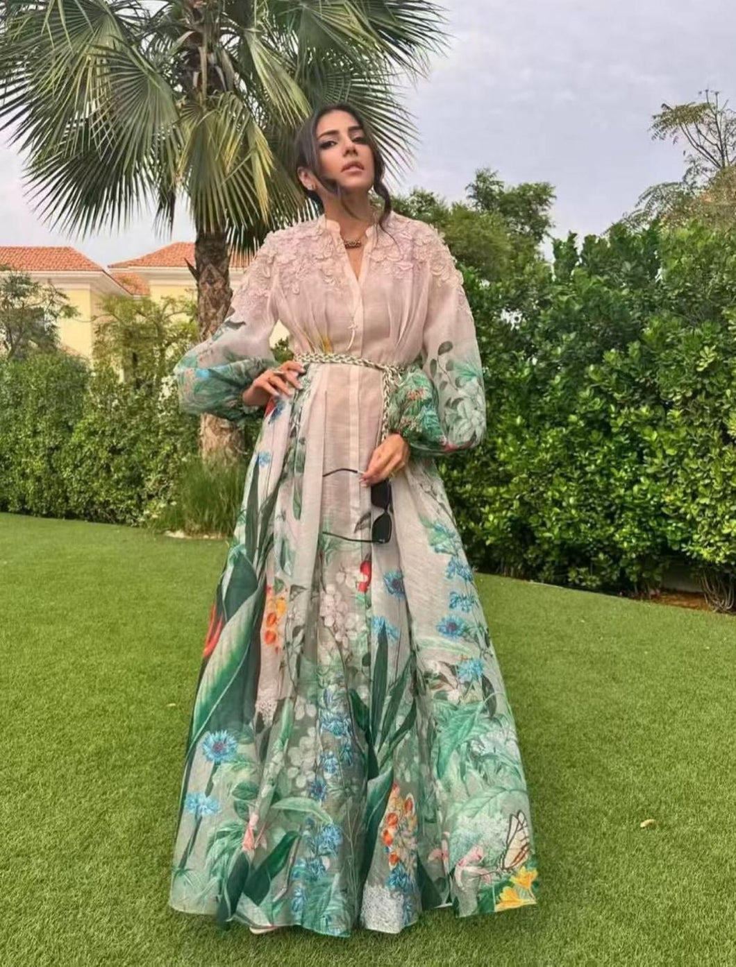THE FLORAL GOWN