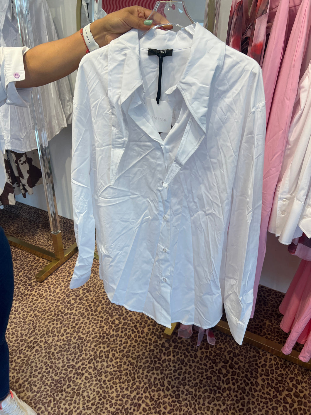 THE KNOT SHIRT OJO ES BLANCA