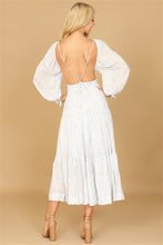 Load image into Gallery viewer, THE SWISS DOT CUT OUT DRESS