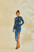 Cargar imagen en el visor de la galería, LELI CORREIA KNOT PRINTED SKIRT