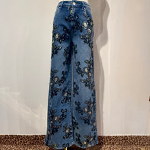 Cargar imagen en el visor de la galería, THE SILVER FLOWER DENIM