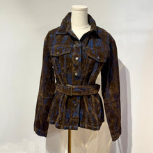 Cargar imagen en el visor de la galería, THE BROWN VELVET DENIM JACKET