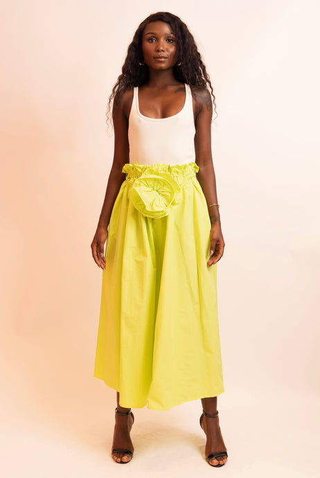 THE NYLON FLOWER SKIRT ULTIMA PIEZA ONE SIZE