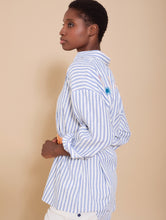 Cargar imagen en el visor de la galería, Camisa con bordado &quot;le soleil&quot;