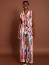 Cargar imagen en el visor de la galería, Pantalón denim estampado multicolor