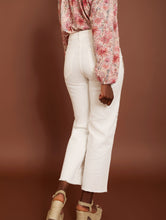 Cargar imagen en el visor de la galería, Pantalón denim con strass bandana