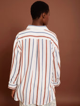 Cargar imagen en el visor de la galería, Camisa oversize de rayas