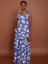 Cargar imagen en el visor de la galería, Vestido largo estampado gotas