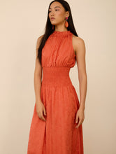 Cargar imagen en el visor de la galería, Vestido largo tejido jacquard - MEISIE BCN