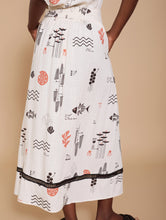 Cargar imagen en el visor de la galería, Falda midi estampada