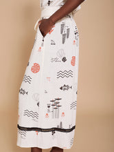 Cargar imagen en el visor de la galería, Falda midi estampada