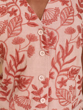 Cargar imagen en el visor de la galería, Chaleco con bordado floral