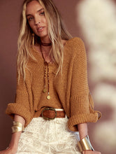 Cargar imagen en el visor de la galería, Pantalón denim con strass bandana