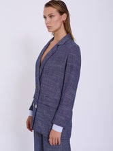 Load image into Gallery viewer, Blazer tejido lino con detalle puño camisa SKATIE BCN