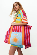 Cargar imagen en el visor de la galería, BOLSO CON SOL Y RAYAS - SYMPHORINE