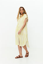 Cargar imagen en el visor de la galería, VESTIDO CAMISERO CON ESTAMPA - SYMPHORINE