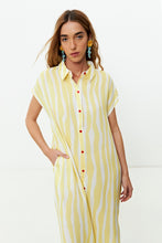 Cargar imagen en el visor de la galería, VESTIDO CAMISERO CON ESTAMPA - SYMPHORINE