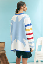 Cargar imagen en el visor de la galería, CARDIGAN CON JACQUARD - SYMPHORINE