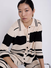 Load image into Gallery viewer, Cardigan punto pique cuello polo SKATIE BCN