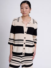 Load image into Gallery viewer, Cardigan punto pique cuello polo SKATIE BCN