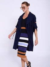 Cargar imagen en el visor de la galería, Vestido punto manga corta color block SKATIE BCN