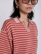 Cargar imagen en el visor de la galería, Maxi jersey punto greca jacquard SKATIE BCN