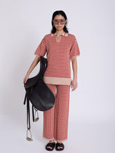 Cargar imagen en el visor de la galería, Maxi jersey punto greca jacquard SKATIE BCN