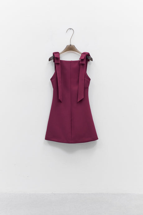 VESTIDO BORDAUX