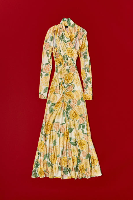 THE TULLE FLOWER DRESS