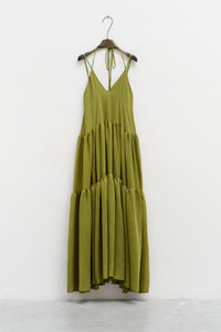 THE FLOWY OLIVE DRESS