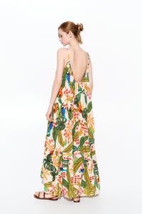 THE PRINTED DRESS