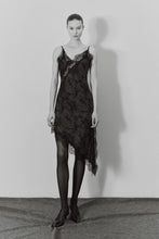 Cargar imagen en el visor de la galería, THE CAMO LACE SATIN DRESS