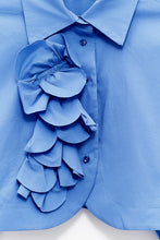 Cargar imagen en el visor de la galería, THE FLOWER POPLIN SHIRT ULTIMA PIEZA ML