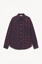Cargar imagen en el visor de la galería, THE PLAID MIX MEDIA SHIRT