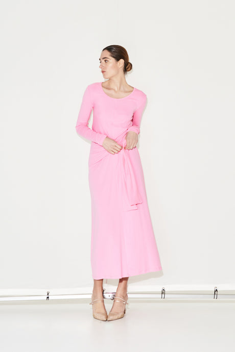 THE MIDI KNOT DRESS