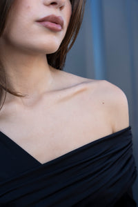 VESTIDO ASIMETRICO ULTIMA PIEZA L