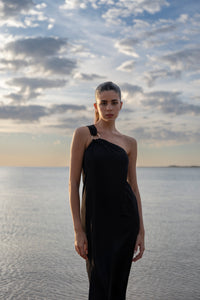 VESTIDO ASIMETRICO JOYA