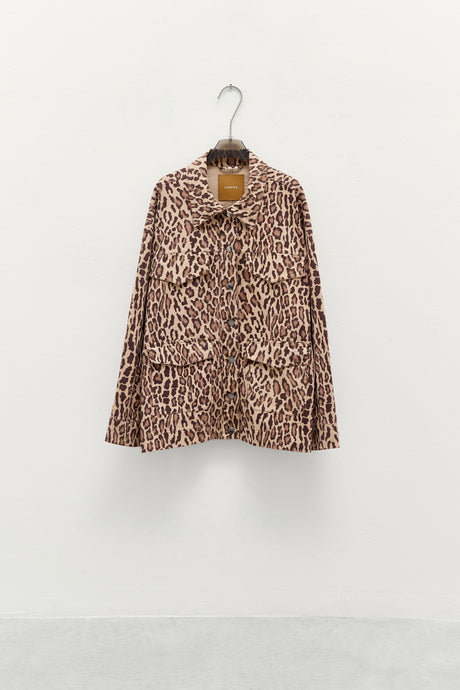 THE ANIMAL PRINT SAFARI JACKET