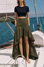 Cargar imagen en el visor de la galería, THE HIGH LOW RUFFLE SKIRT