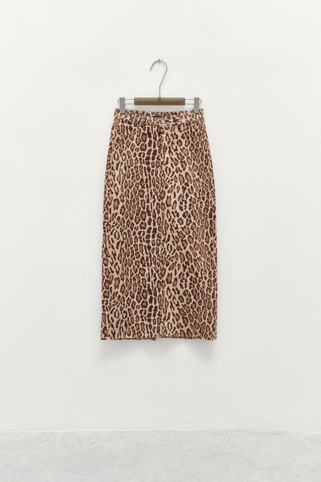 THE ANIMAL PRINT PENCIL SKIRT