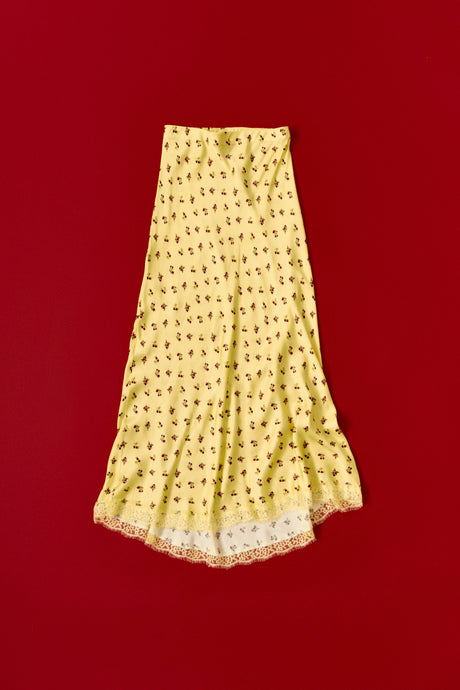 THE 90S SATIN SKIRT